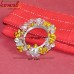 Fancy Colored Beaded Wired Handmade Napkin Ring