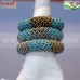 Band Style Round Beaded Knitted Napkin Ring