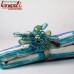 Turquoise Flower Fine Beaded Handmade Napkin Ring