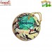 Dance of Tanzania - Holiday Decoration Handmade Hand Painted Paper Mache Ball