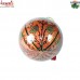Window Pattern Christmas Decoration Ball - Indian Hand Painted Paper Mache Product