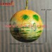 Story of a Desert - Xmas Christmas Festive Hanging Ball - Hand Painted Paper Mache Holiday Decorative
