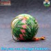 Green Bushes Abstract Green Leaves Hand Painted Eco-friendly Christmas Ornaments Decorations Paper Mache Ball Bauble