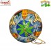 Building On Street Bauble - Animated Hand Painted Paper Mache Holiday Decoration Ball