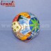 Building On Street Bauble - Animated Hand Painted Paper Mache Holiday Decoration Ball