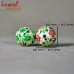 Green Grapes - Handmade Hand Painted Eco Friendly - Custom Size Design Wooden Beads