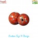 Garden of Cherries - Handmade Cherry Red Hand Painted - Custom Wooden Beads