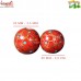 Garden of Cherries - Handmade Cherry Red Hand Painted - Custom Wooden Beads