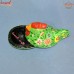 Rooster Shape Animal Theme - Paper Mache Hand Painted Trinket Box Green Color