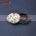 The Green Nature - Cream Color Freehand Painting Pattern on Eco-friendly Paper Mache Egg Box