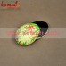 Soothing Floral Pattern On Cream Background - Handmade & Painted Paper Mache Easter Egg Decoration