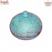 Golden Valley of Flowers - Round Paper Mache Keepsake Trinket Keepsake Home Decoration Box