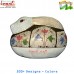 Impeccant Rabbit - Custom Painted Paper Mache Candy Keepsake Box