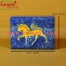 Perfect Stroke - Painting of Horse on Small Wooden - Hand Painted Wedding Favor Box