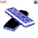 Back to School Blue - Hand Painted Decorative Pencil Box