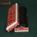 Rufescent Paper Mache Wooden Hand Painted Pencil Box