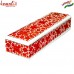 Rufescent Paper Mache Wooden Hand Painted Pencil Box