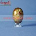 Birds on Tree - Hand Painted Decorative Wooden Glittering Easter Theme Eggs - Customized Colors