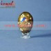 Birds on Tree - Hand Painted Decorative Wooden Glittering Easter Theme Eggs - Customized Colors