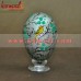 Beautiful Birds on Tree - Hand Painted Decorative Wooden Easter Theme Eggs - Customized Colors