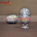 Beautiful Birds on Tree - Hand Painted Decorative Wooden Easter Theme Eggs - Customized Colors