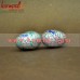 Beautiful Birds on Tree - Hand Painted Decorative Wooden Easter Theme Eggs - Customized Colors