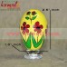 Beauty of Flowers Hand Painted Decorative Wooden Easter Egg