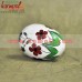 Beauty of Flowers Hand Painted Decorative Wooden Easter Egg