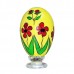 Beauty of Flowers Hand Painted Decorative Wooden Easter Egg