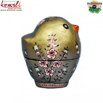 Easter Chicken - Cute and Beautiful Decorative - Handmade Hand Painted Paper Mache