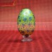 Colorful Chinar Pattern on Wooden Decorative Easter Eggs