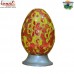 Colorful Two Tone Hand Painted Decorative Wooden Easter Eggs - Many Colors