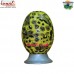 Colorful Two Tone Hand Painted Decorative Wooden Easter Eggs - Many Colors