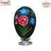 Multi Color Floral Pattern Hand Painted Decorative Wooden Easter Theme Eggs - Customized Colors