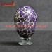 Multi-Color Floral Pattern of Hand Painted Wooden Easter Decorative Eggs