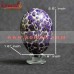 Multi-Color Floral Pattern of Hand Painted Wooden Easter Decorative Eggs
