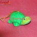 Green Turtle Holiday Decoration - Paper Mache Animal Christmas Tree Hanging Ornaments Decorations