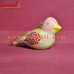 Cutie Bird Holiday Decoration Hanging - Paper Mache Christmas Decorative