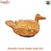 Recycled Oversize Handmade Hand Painted Animal Keepsake Paper Mache Vintage Duck Box For Home Decoration