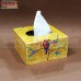 Bird Tissue Holder - Spring Paper Mache Decorative Tissue Box