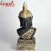 Glorious Poly Resin Buddha Head with Crown (Large -  15 Inch)