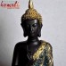 Meditating Buddha With Colorful Dress Polyresin Statue