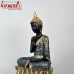 Meditating Buddha With Colorful Dress Polyresin Statue