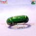Green Carved Wide Rope type design - Resin Carved Bangle Bracelet