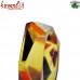 Faceted Diamond Cut Fruity Transparent Acrylic Resin Bangle 