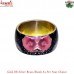 Cherry Blossom - Printed Paper Inserted Multi-Color Floral Resin Bangles Image Bracelet