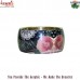 Cherry Blossom - Printed Paper Inserted Multi-Color Floral Resin Bangles Image Bracelet