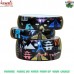 Around The World - Fabric Inserted Resin Bangles - Customized Your Bangles with Fabric Design