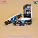 Around The World - Fabric Inserted Resin Bangles - Customized Your Bangles with Fabric Design