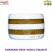 Golden and White Stripes Gaba Design Smoky Resin Acrylic Bangle 